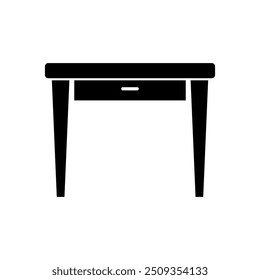 Ícone da mesa ilustrado no plano de fundo