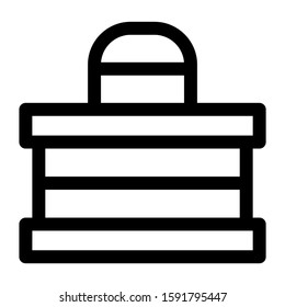desk icon isolated sign symbol vector illustration - high quality black style vector icons

