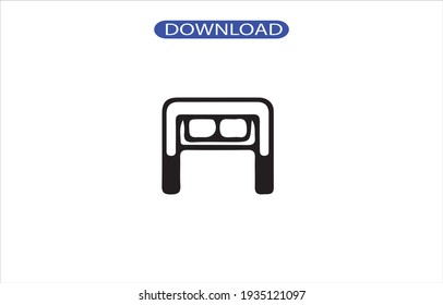 Desk icon or logo high resolution