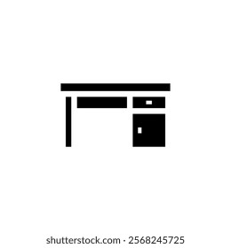 desk icon sign vector design