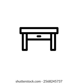 desk icon sign vector design