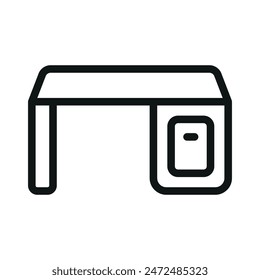 Icono de escritorio Plantillas de diseño de Vector simple y moderno