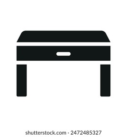 Desk icon vector design templates simple and modern