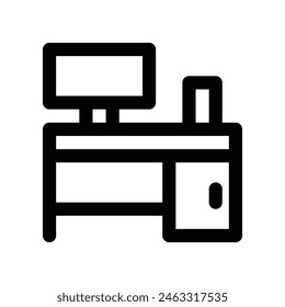 Vector de línea para su Sitio web, móvil, presentación y diseño de logotipo.