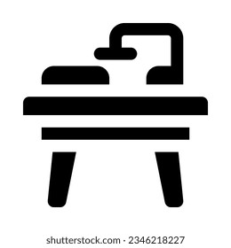 desk icon for your website, mobile, presentation, and logo design.