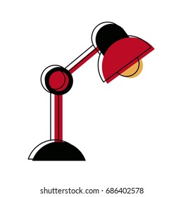 desk lamp electric bulb light element