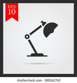 Desk lamp icon