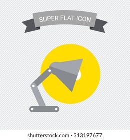 Desk lamp icon