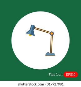 Desk lamp icon