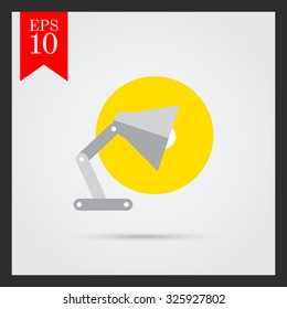 Desk lamp icon