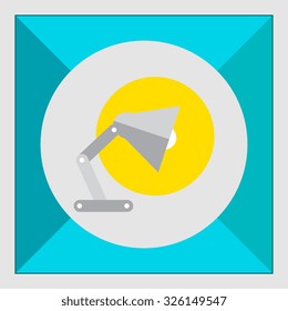 Desk lamp icon