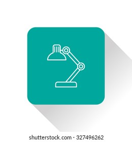 Desk lamp icon