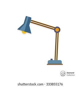 Desk lamp icon