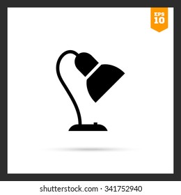 Desk lamp icon
