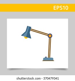 Desk lamp icon