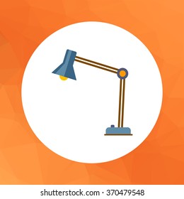Desk lamp icon