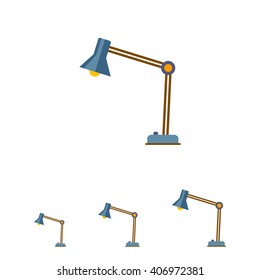 Desk lamp icon