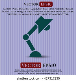 Icono de la lámpara de escritorio