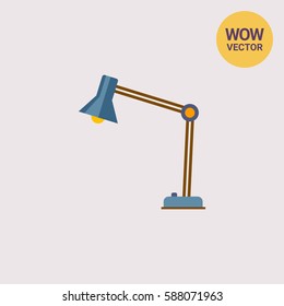 Desk lamp icon