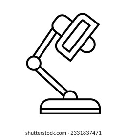 Desk Lamp Icon Design For Personal And Commercial Use