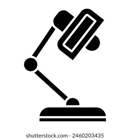 Desk Lamp Icon Design For Personal And Commercial Use