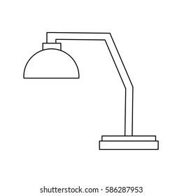 desk lamp icon image 