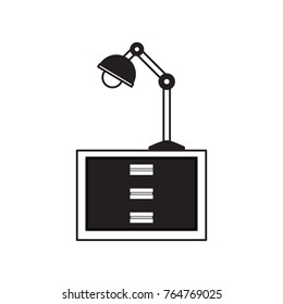 desk lamp icon image
