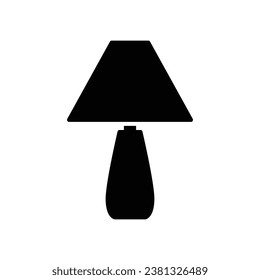 Desk lamp icon for room lighting