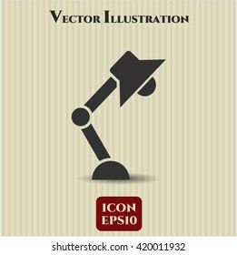 Desk Lamp icon or symbol