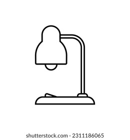 Desk Lamp Icon. Table Lighting Symbol. - Shutterstock ID 2311186065