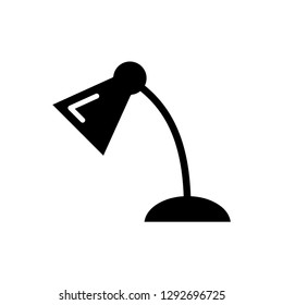 Desk lamp icon Vector 