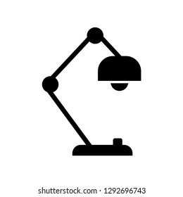 Desk lamp icon Vector 
