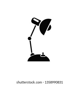 desk lamp icon vector collection