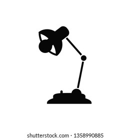 desk lamp icon vector collection