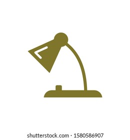 Desk lamp icon Vector design templates