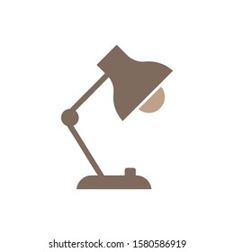 Desk lamp icon Vector design templates