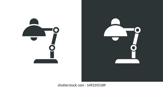 Desk Lamp Illustration Icon Vector