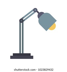 desk lamp isolated icon