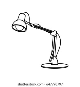 desk lamp light bulb electric device image