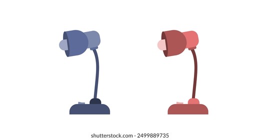 Desk Lamp Line Icon with Editable Stroke and Pixel Perfect.