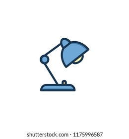 Desk Lamp  Vector Icon