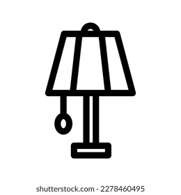 Desk Light Icon Vector Symbol Design Illustration