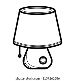 desk light lamp icon