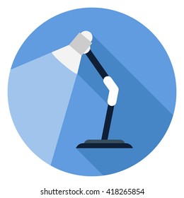 desk light lamp icon