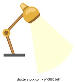 desk light lamp icon