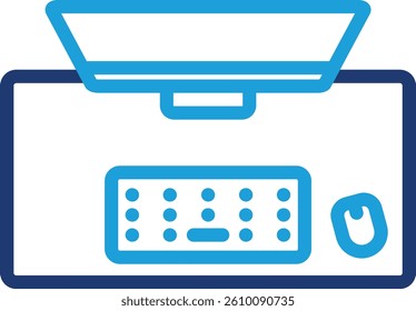 Desk Mats Icon Element For Design