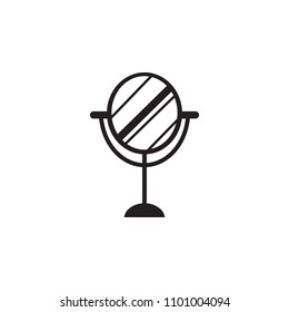 desk mirror icon. Element of beauty saloon icon for mobile concept and web apps. Detailed desk mirror icon can be used for web and mobile. Premium icon on white background