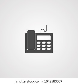 Desk phone icon