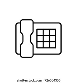 desk phone icon