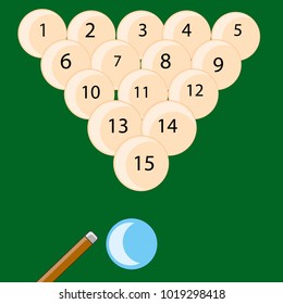 Desk play billiards